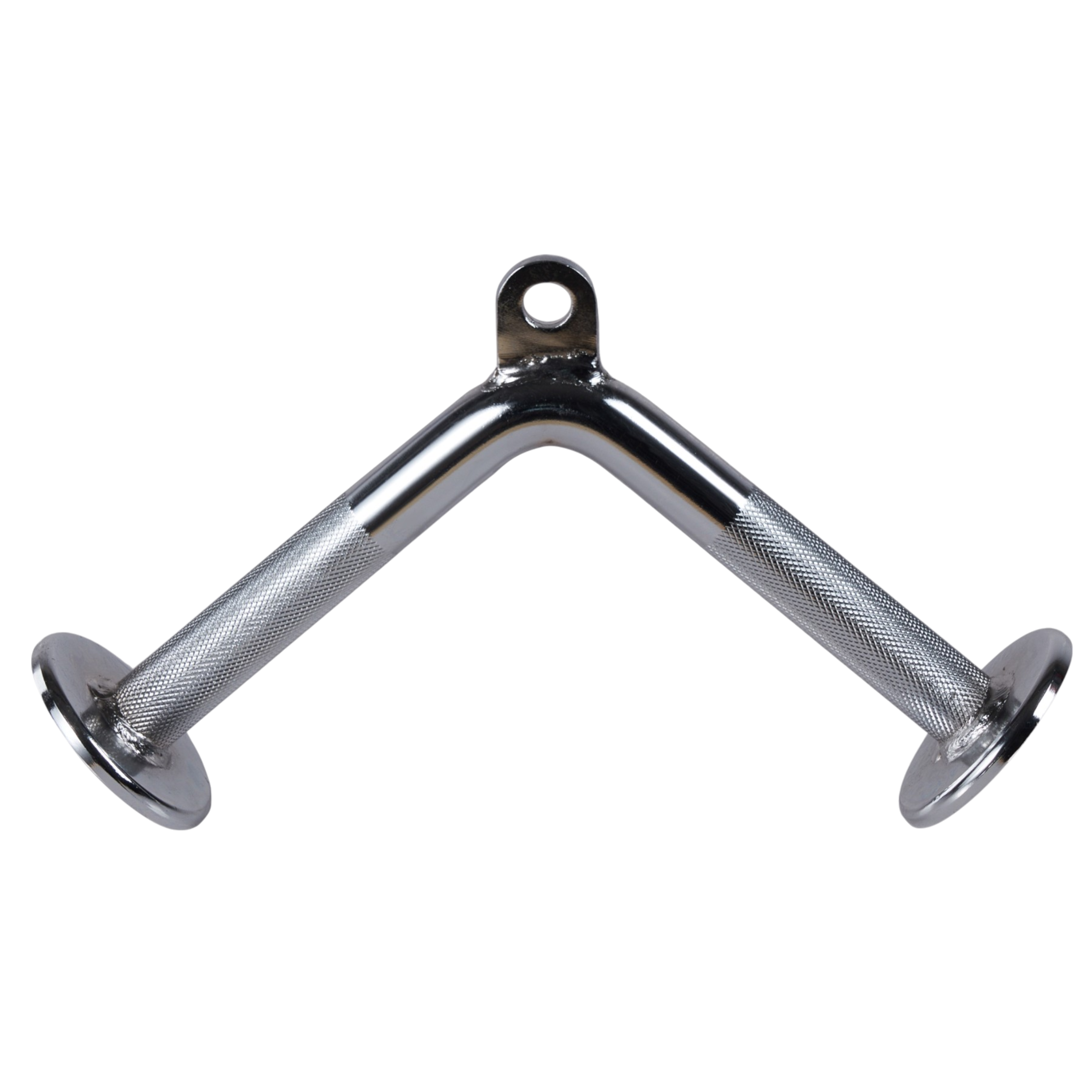 Barre en V argentée pour triceps pressés