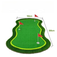 Grand tapis de putting de golf de qualité supérieure pour l'entraînement en intérieur et en extérieur