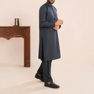 Shalwar Kameez de Algodón de Primera Calidad Más Vendido para Hombre, Hecho a Medida, de Secado Rápido, para Fiestas - Product Image 1