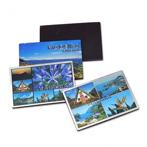 Aimant de réfrigérateur souvenir, articles cadeaux, design personnalisé, Portugal, Madeira, Funchal, plaque décorative, aimant de réfrigérateur avec les villes - Product Image 6