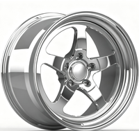 Jantes forgées en alliage d'aluminium personnalisées BORSU de 15 à 26 pouces pour BMW Supra Nissan Golf Type R 350z 370z 5x120.65 5x112 5x114.3 5x120