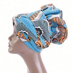Foulard double couche Ankara unisexe avec bande à nouer, ajustable pour usage quotidien - Product Image 4