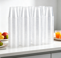 Heetverkopende, wegwerpbaar, recycleerbare, transparante plastic drinkbekers voor sap, dranken, desserts, bruiloften en feestbenodigdheden