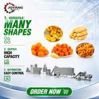 Machine d'extrusion de snacks croustillants au maïs, pour la fabrication de chips de fromage et de chips sucrées, avec alimentation triphasée pour usine alimentaire