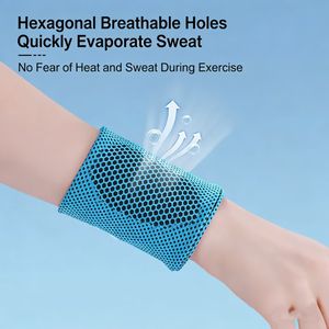 Fabrika Toptan Tasarım Dokuma Nakışlı Bilek Destek Bandı Tenis Futbol Sporları Ter Bandı Logolu Özel Bileklik - Product Image 4