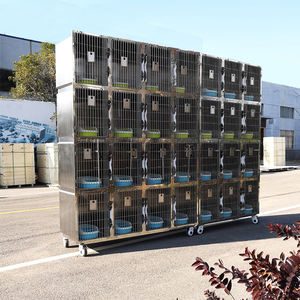 Jaula para Mascotas <span class=keywords><strong>de</strong></span> Acero Inoxidable <span class=keywords><strong>de</strong></span> Alta Calidad, Jaula <span class=keywords><strong>de</strong></span> Cuidado para <span class=keywords><strong>Perros</strong></span> y Gatos, Diseño Sólido para Hospitales y Dueños, Bandeja <span class=keywords><strong>de</strong></span> Plástico - Product Image 5