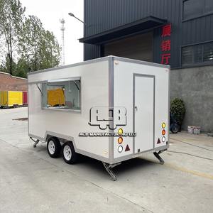 Remorque alimentaire entièrement équipée ACB, cuisine complète pour les en-cas, la crème glacée, construction en acier inoxydable et aluminium, résistante à la rouille - Product Image 3