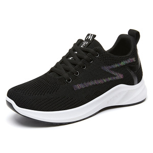 Chaussures de sport décontractées pour femmes, tendance, respirantes, à semelle souple, en maille, pour la marche, la course et les loisirs, vente en gros à <span class=keywords><strong>prix</strong></span> abordable - Product Image 1