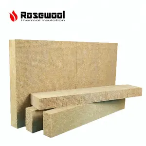 Building Insulation Materials Soundproof Fireproof Mineral Rock Wool Thermal Insulation Rock Wool Board