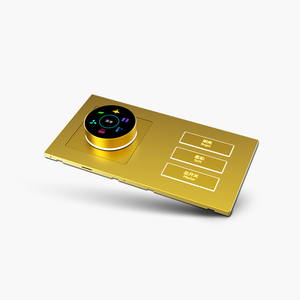 Exclusive Design Customized Combination Push <strong>Button</strong> <strong>Wall</strong> Mounted Aluminium Alloy Aluminium Smart <strong>Light</strong> <strong>Switches</strong> - Product Image 3