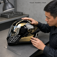 Casque de moto modulaire intégral pour vélo électrique, unisexe, toutes saisons, avec casque audio inclus pour la conduite en ville