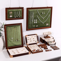 Présentoir de bijoux en gros pour diffusion en direct, support mural pour boucles d'oreilles et colliers, panneau d'affichage pour accessoires