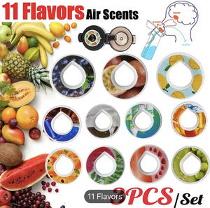 Dropship Food Grade Bpa Free aromatizzante baccello aria profumo fruttato Sprite Cola latte latte baccelli sapore di caffè per bottiglia di acqua - Product Image 2