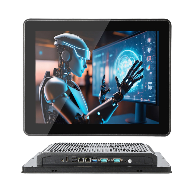 12.1Inch Panel PC Industrial All in One Capacitive Touch Screen Computer with Window Linux
