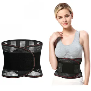 Lumbar Support Elastic Breathable Back Support Belt Back Braces Waist Support