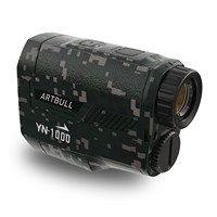 Télémètre laser haute précision YN1000 1000m avec zoom 6x et mode pente pour le golf et la chasse