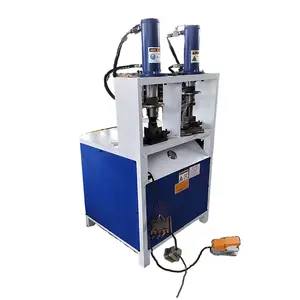Stainless steel guardrail making square pipe round pipe punching machine angle iron cutting machine Arc punching machine
