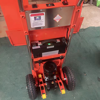 Appareils électroménagers électriques de capacité de charge de 200kg transportant la roue de roulement de Machine d'escalade en plastique de ciment de sable pour les escaliers