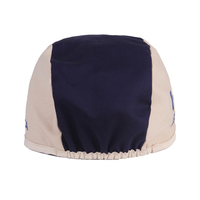 Gorra de Trabajo Personalizada de Sarga de Algodón con 4 Paneles, Logotipo Impreso, Sin Estructura, Forro Protector contra el Polvo, Talla Ajustable, Elástica