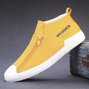 Chaussures décontractées tendance pour hommes, nouvelle collection, baskets montantes <span class=keywords><strong>en</strong></span> toile respirantes et de haute qualité, faciles à enfiler - Product Image 6