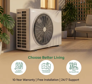 Mini Calentador de Agua con Bomba de Calor, Aprobado por CE CB, R290 R32 R410A, Precio Económico, OEM ODM, 3KW 5KW 7KW 10KW, Calentador de Agua Pequeño - Product Image 1