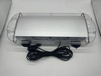 Nouvelle barre lumineuse stroboscopique LED haute puissance, lampe clignotante double face pour voiture, intensité des lumières d'avertissement d'urgence, 12V
