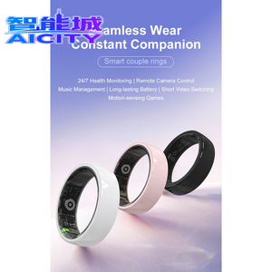 Anillo Inteligente <span class=keywords><strong>de</strong></span> Cerámica para Parejas, Monitor <span class=keywords><strong>de</strong></span> Salud y Actividad Física, Registro <span class=keywords><strong>de</strong></span> Sueño, Compartir Datos <span class=keywords><strong>de</strong></span> Actividad, Control por Gestos, Función <span class=keywords><strong>de</strong></span> Localización <span class=keywords><strong>de</strong></span> Teléfono, Set <span class=keywords><strong>de</strong></span> Regalo - Product Image 2