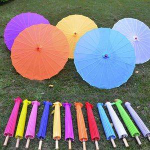 Sombrillas de Papel de Colores Z910 al por Mayor, Accesorios de Fotografía Tradicionales Chinos para Bodas - Product Image 6