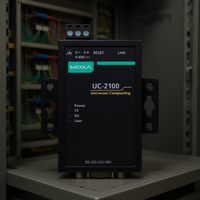Module Ethernet Mini DIN Rail Moxa UC-2101-LX Modèle 110370, Passerelle d'Edge Computing RS-232, Taïwan