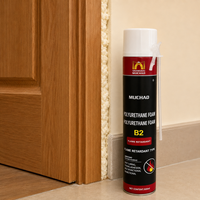 Mousse polyuréthane ignifuge A22 à séchage rapide et à haut rendement, 500 ml, pour les joints de protection incendie des bâtiments de bureaux et résidentiels