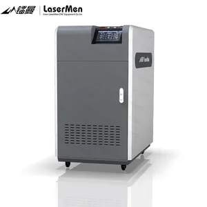Mesin pembersih logam serat laser 1000W 2000W, harga untuk cat karat, Pembersih kotoran berminyak