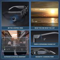 Lunettes Air 2 AR avec caméra de théâtre virtuel 1080P Micro-OLED Traduction en 10 langues Lunettes intelligentes sans fil ChatGPT AR Ai