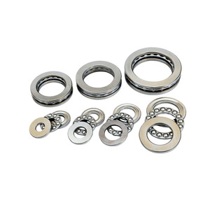 Thrust Ball Bearings 51200 Series Metric Chrome Steel For Manufacturing Mining Equipment - Product Image 1