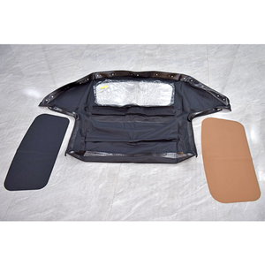 OE #    MA13545 10-18-MIA-003 MA011-332 MA13PC Capota Convertible de Lona y Ventana de Plástico Negra para Miata 1990-2005 - Product Image 4