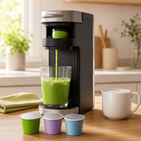 Capsules d'Espresso Matcha Véganes, Dosettes de Latte au Thé Vert à Base de Plantes, Machine à Café Monodose, Vente en Gros
