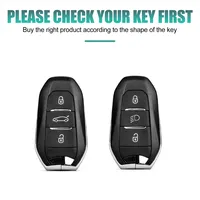 Étui de clé de voiture transparent en TPU pour Peugeot 2008 3008 4008 5008 308 408 508 C1 C2 C4 C6 C3-XR Picasso Grand DS3 Accessoires