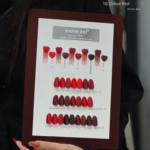 YOUSE 2025 Nuevo Set Profesional de <span class=keywords><strong>Gel</strong></span> para Uñas de 10 Colores, Venta Caliente, <span class=keywords><strong>Gel</strong></span> UV de Moda para Arte de Uñas, No Tóxico y al por Mayor para Salones - Product Image 4