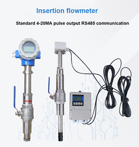 Débitmètre industriel 4-20mA à sortie impulsionnelle pour le contrôle des eaux usées chimiques et des eaux de vidange, débitmètre numérique d'eau - Product Image 5