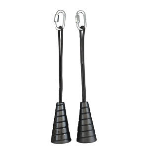 Accessoires de fitness pour salle de sport, poignée de traction en acier robuste en forme de cône, <span class=keywords><strong>corde</strong></span> de traction pour biceps, <span class=keywords><strong>corde</strong></span> pour <span class=keywords><strong>triceps</strong></span>, machine à câble pour tirage latéral - Product Image 6