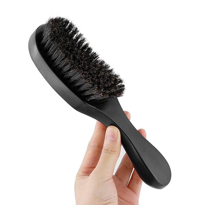 แปรงโค้งขนาดกลางสีดำ