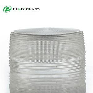 EASTERGLASS Cylindre en verre borosilicate haute résistance moulé par pressage 2J~10J, design moderne écologique, couvercles de lampe anti-explosion pour intérieur - Product Image 4