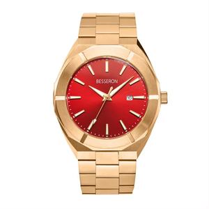 Relojes de Pulsera de Acero Inoxidable de Lujo con Logotipo Personalizado para Hombre, Alta Gama, OEM, ODM, 5 ATM, Movimiento Japonés de Cuarzo con Correa de Cuero de 20 mm - Product Image 3