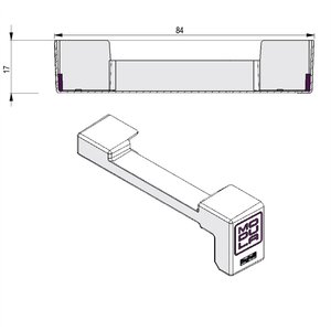 Modulo Ethernet Beghelli Modula 7x5x17 cm per Sistemi di Comunicazione - Product Image 2