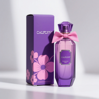 Parfum de Luxe CALFLYN pour Femme, Marque Privée, Bonne Odeur, Violet, Vente en Gros, Parfum de Dubaï, Eau de Dubaï