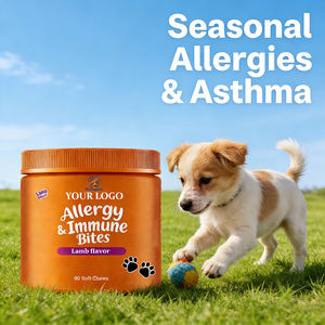 Friandises anti-allergiques pour chiens OEM/ODM, complément alimentaire pour la peau et le pelage, sans additifs, traitement des démangeaisons cutanées et des démangeaisons auriculaires pour chiens - Product Image 5