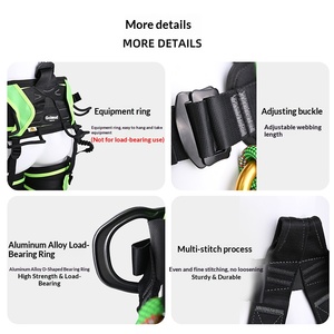 Cinto de Segurança de Meio Corpo para Montanhismo, Escalada e Resgate ao Ar Livre, Equipamento para Operações em Altura China GM8406 - Product Image 4