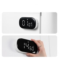 Jam Alarm hitung mundur Manual, Timer dapur magnetik, Timer Digital, hitung mundur, waktu memasak, Stopwatch belajar mandi