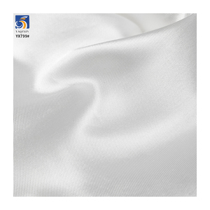 قماش ساتان ميكادو أبيض منسوج من البوليستر المطاطي YX692 بوزن 200 جرام/متر مربع، قابل للتمدد في اتجاهين، قماش ميكادو للعرائس من إيلين للأعراس - Product Image 4