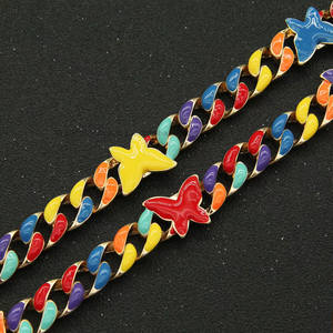 Colorful Dripping Oil <b>Bracelet</b>, Hipster Nightclub Hip-hop Decoration Wearing <b>Bracelet</b> <b>Bracelet</b> <b>Bracelet</b> Tanjing - Product Image 4