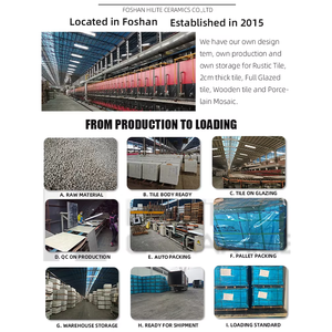 HILITEホットセール60x60磁器光沢のある標準的な白い大理石の磁器屋外セラミック床タイル - Product Image 6